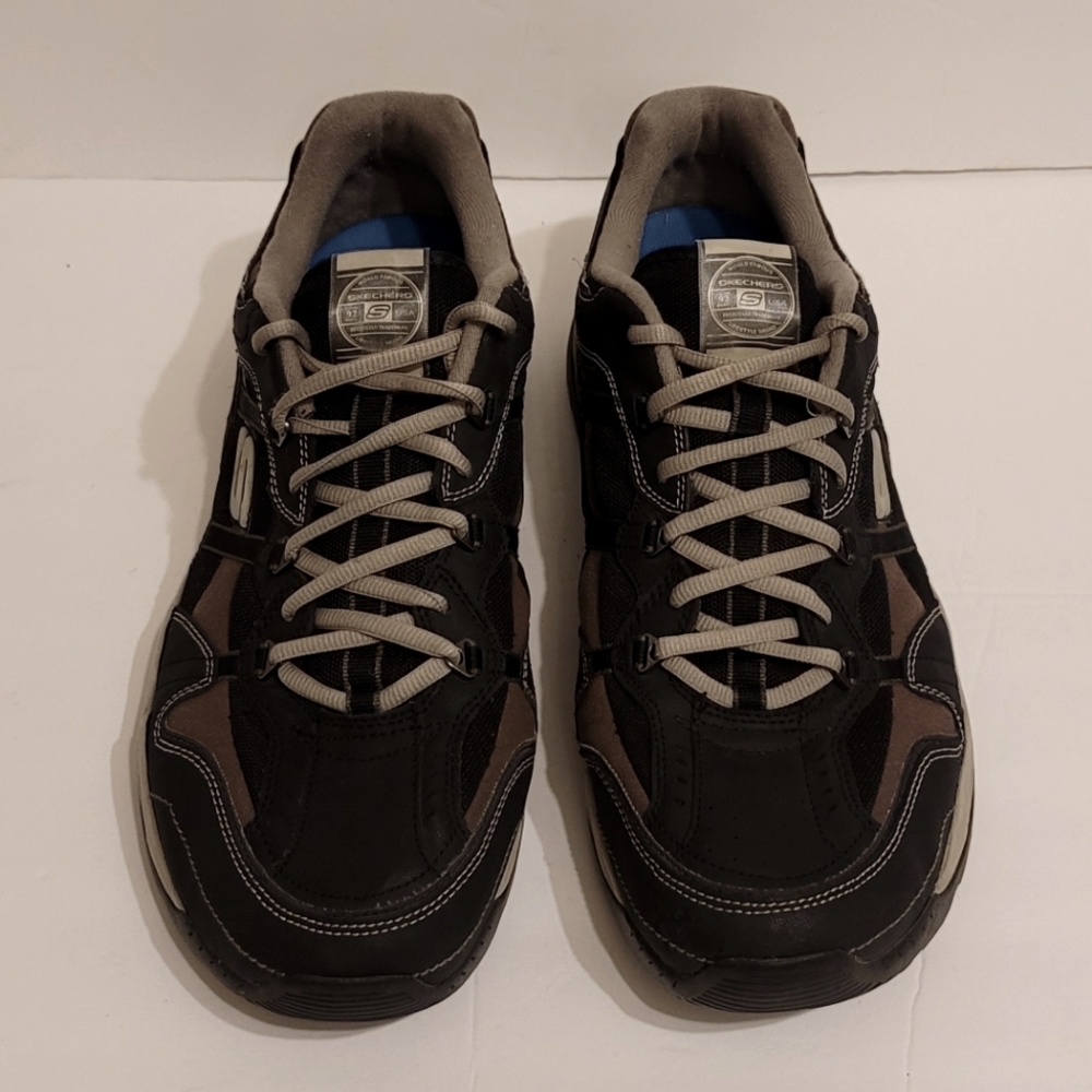 Skechers Men's 50675 Brick/Brown Leather Outdoors Sz 13 - Picture 8 of 8